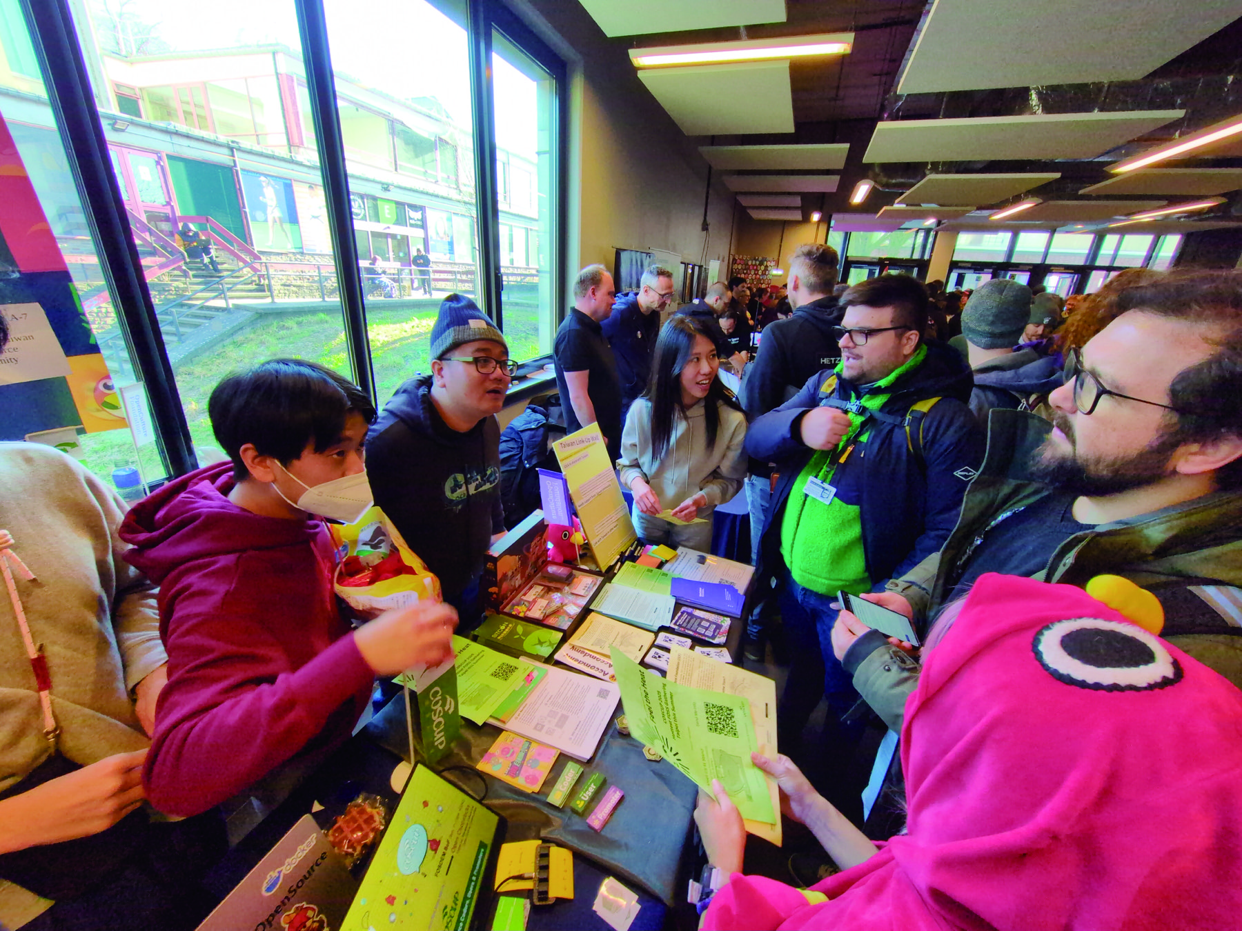Introducing Taiwan's open-source projects to European open-source communities at FOSDEM