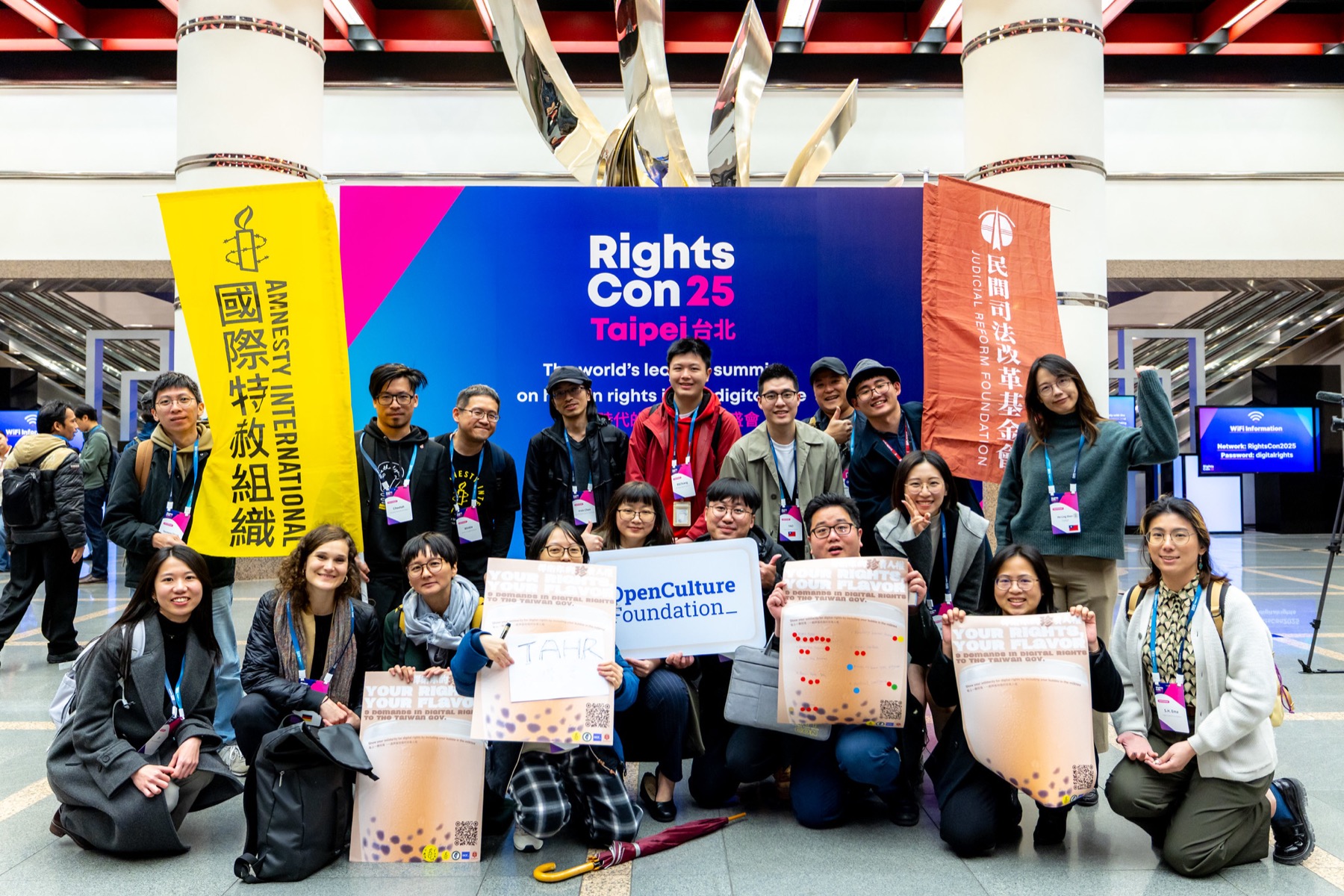 OCF and Taiwanese civic groups issuing a joint statement on AI governance and internet freedom
