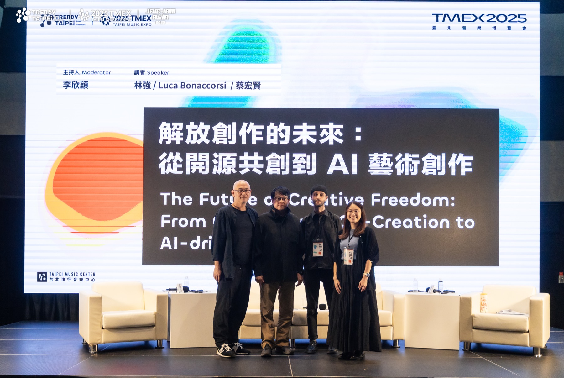 OCF speaking at TMEX on open co-creation and AI art