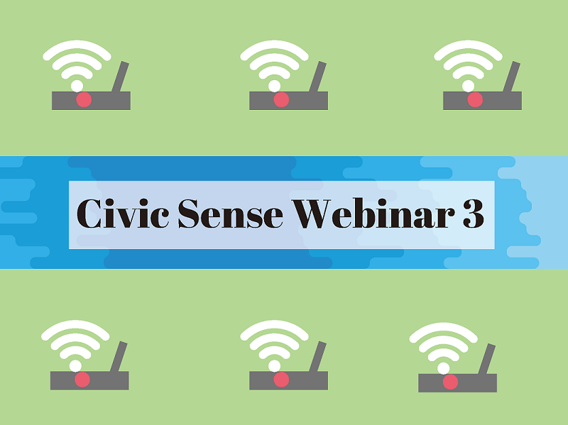 Event cover image for Civic Sense adaptation webinar