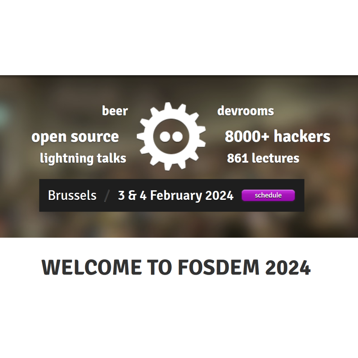Event cover image for FOSDEM 2024