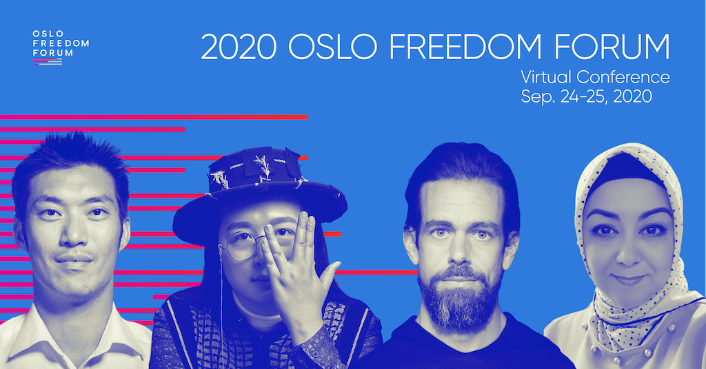 Event cover image for Online attendance: Oslo Freedom Forum 2020