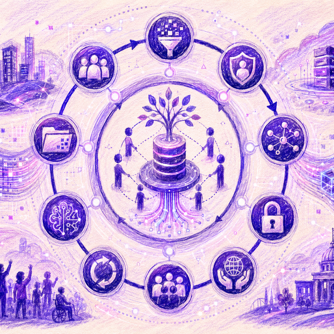Visual identity image for '2026—2036 開放資料倡議宣言'