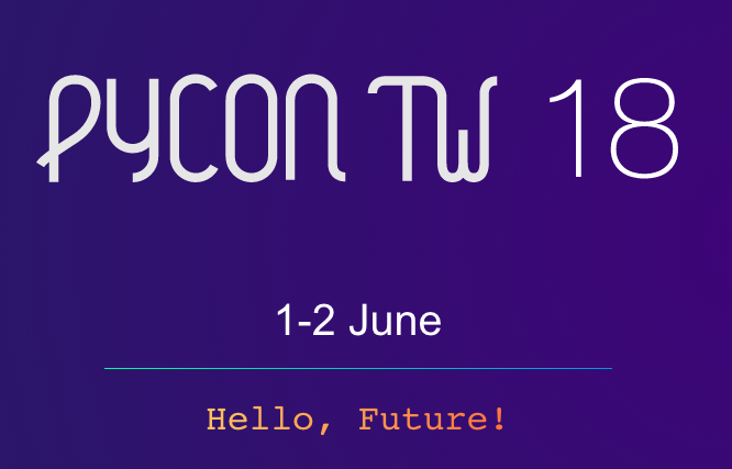 Event cover image for PyCon Taiwan 2018