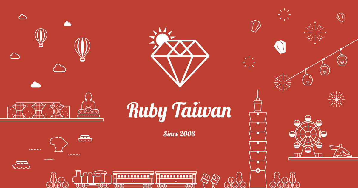 header image for Ruby Taiwan