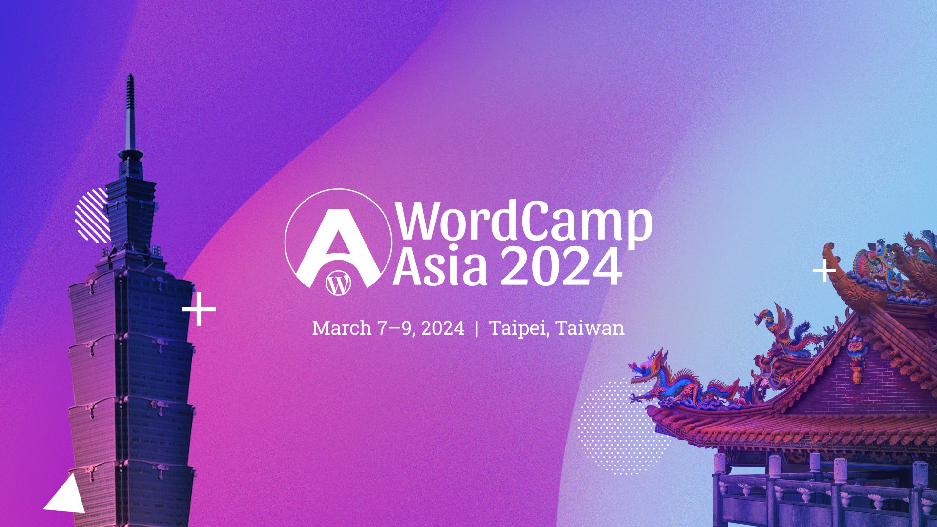 Visual identity image for 'WordCamp Taiwan'